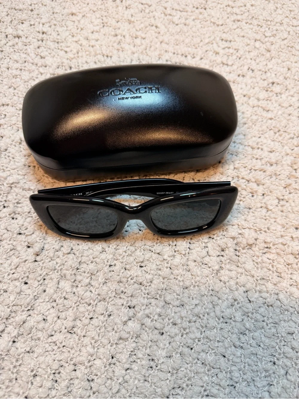 Coach Black sunglasses with Case